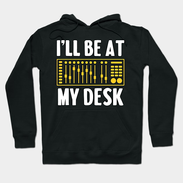 Sound Technician Profession Hoodie by The Jumping Cart